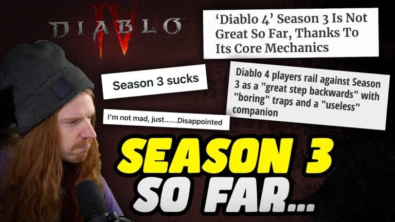 "Diablo 4 предстоит сложная неделя с суровыми испытаниями".