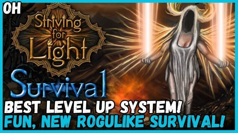 Eines der besten Level-Up-Systeme, das mir je begegnet ist! Dieses fantastische neue Roguelike-Spiel heißt Striving For Light!