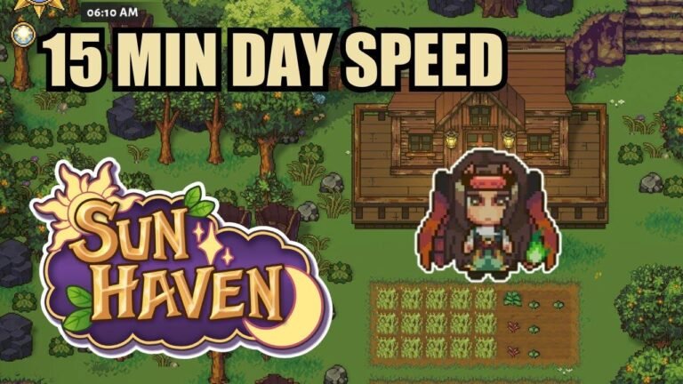 “The Most Terrible First Day in Sun Haven | 15 Minutes Per Day Speed”