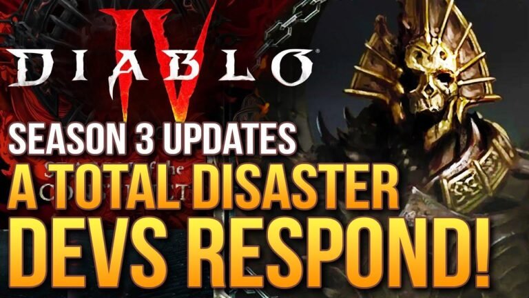 Diablo 4 Season 3 is a complete disaster! Check out Blizzard’s response and what’s coming next!