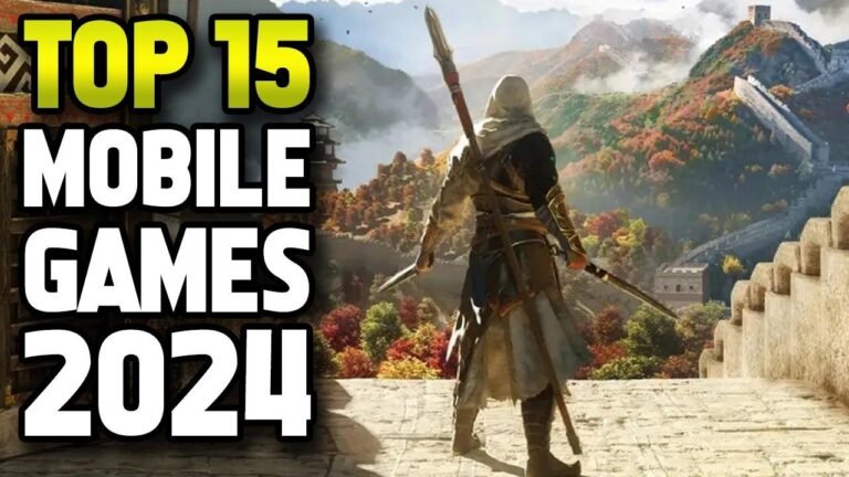 Check out the top 15 mobile games in 2024! Discover the best new games for Android and iOS.