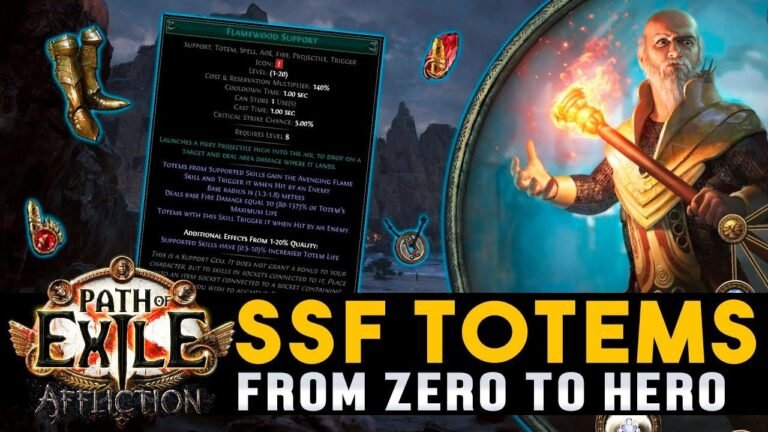 Hierophant Flamewood Totems – Starting SSF Magic Find in Affliction 3.23 [Part 1] on Path Of Exile. Get tips on getting started.