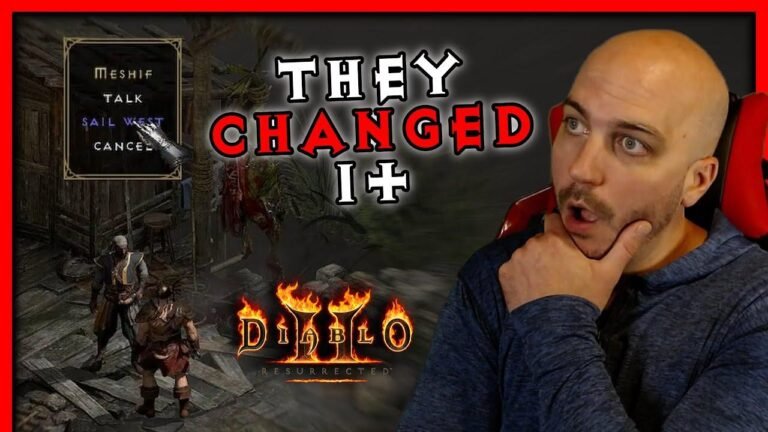 Неужели разработчики незаметно изменили новую мету фермерства в третьем акте? Теперь Мешиф поведет вас в другое место в Diablo 2 Resurrected.