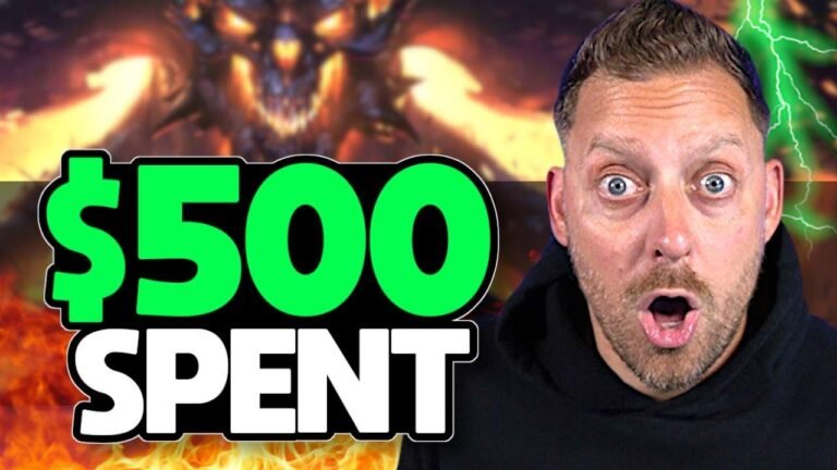 Что можно получить с $500 в Diablo Immortal? Узнайте о возможностях и улучшениях, которые можно получить с этой суммой в игре.
