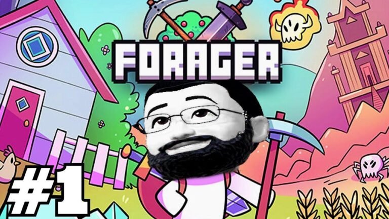 Enjoyable crafting game Forager Türkçe Gameplay 2024 – Part 1 for a cute survival life