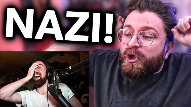 Left-wing YouTuber launches verbal assault on Asmon, a more right-leaning content creator.