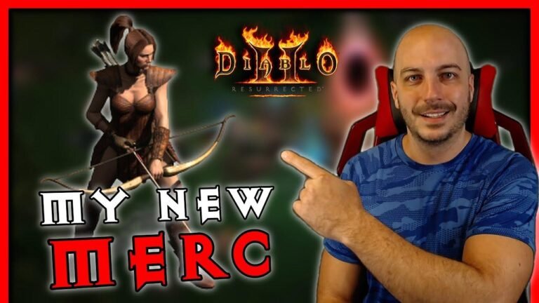 Why you SHOULD CONSIDER USING the budget-friendly act 1 mercenary in Diablo 2 Resurrected.