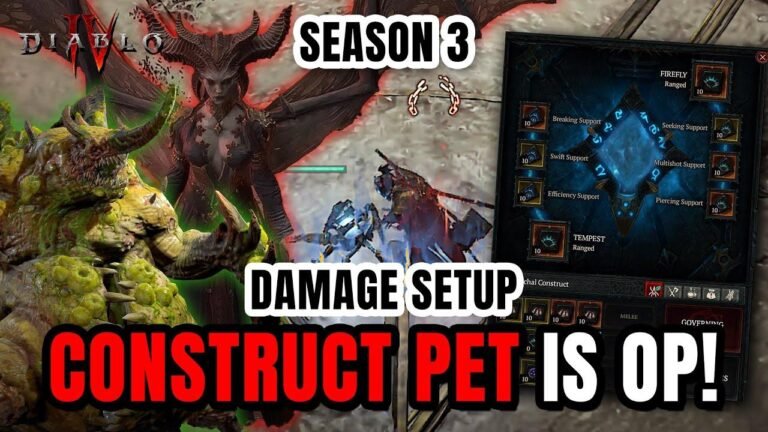 New OP pet Lilith’s instant kill in Season 3 of Diablo 4 is a game-changer.