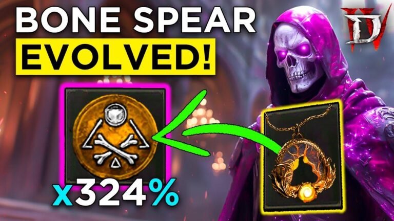 Check out the top Necro build in Season 3 Diablo 4 for effective Bone Spear play! Don’t miss out on the best way to play.