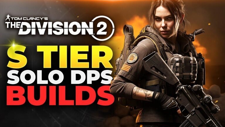 Top 3 Solo PVE DPS Builds for Year 5 Season 3 in The Division 2!