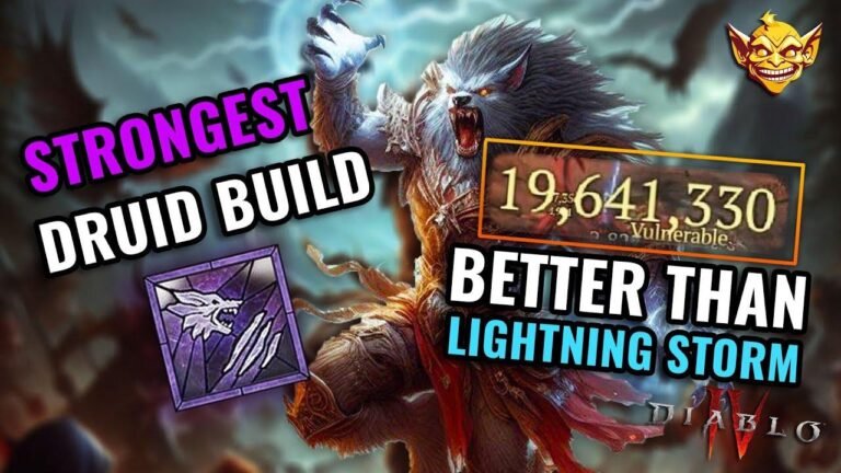 Top Druid Guide for Diablo 4 Season 3: Perfect Shred Rank 1# Build with Highest Damage Output