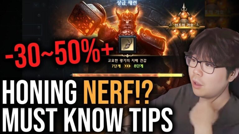 Before you watch, stop honing your Lost Ark skills! This new and advanced honing guide changes everything. Check it out now!