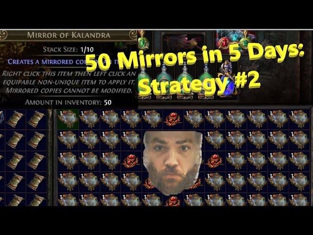 [Poe 3.23] Wie ich 50 Spiegel in nur 5 Tagen gemacht habe: Meine getesteten Strategien #2