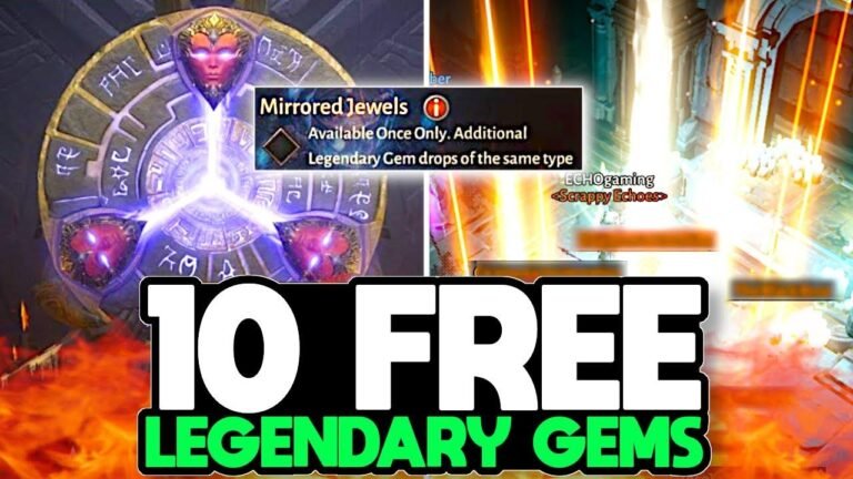 Discover How to Obtain 10 FREE LEGENDARY GEMS in Diablo Immortal