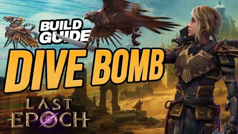 The most outrageous starter build for Last Epoch! – Falconer Dive Bomb featuring @Boardman21