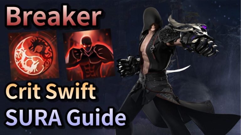 Lost Ark Sura Breaker guide for critical and swift builds.