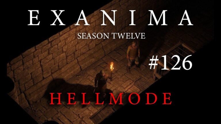 Exanima Season 12 Episode 126 introduces the HELLMODE Mod, featuring an increase in the number of giant beasts for a more thrilling gaming experience.