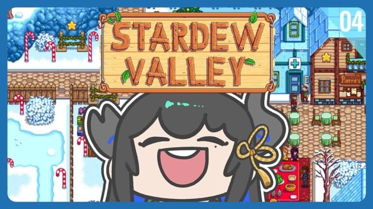 【Winter in Stardew Valley】The start of our first winter in the valley is here, and it’s a beautiful feeling.🎼