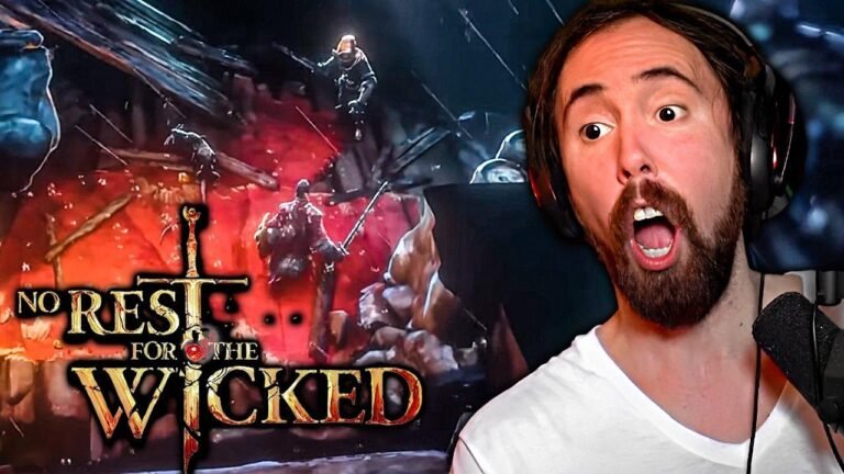 Original: No Rest For The Wicked | Asmongold ReactsRewritten: Asmongold Reacts zu "No Rest For The Wicked" Video ohne Pause.