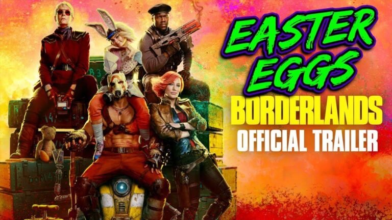 All the hidden Easter eggs in the Borderlands movie trailer.