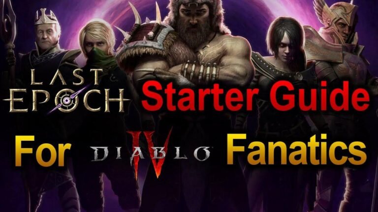 Einstieg in Last Epoch für Fans von Diablo 4