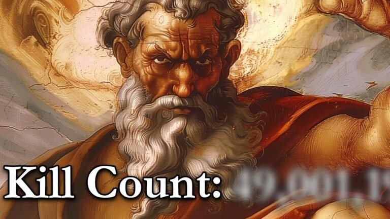 The number of people killed by God in the Book of Genesis.