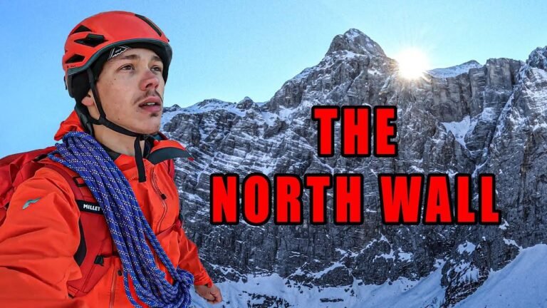 Winter Solo Ascent of the Triglav North Face