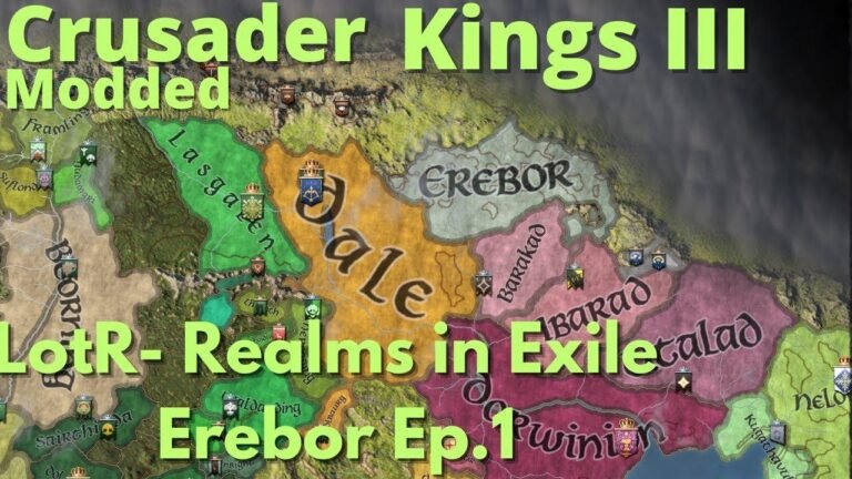 The Lord of the Rings Mod Erebor Episode 1 – Dwarven Time in CK3 Modded