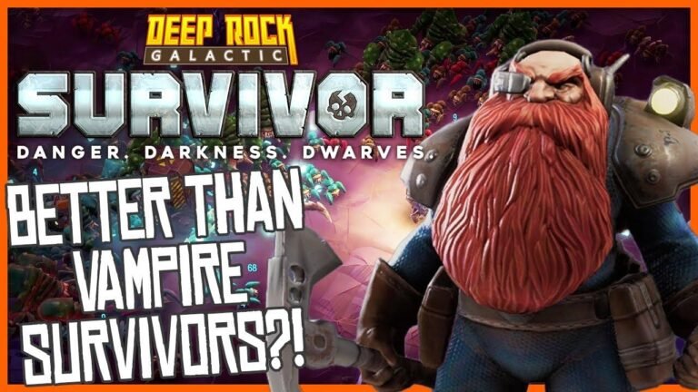 Survive Deep Rock Galactic: Better than Vampire Survivors?! – (PC Gameplay) – A New Way to Survive