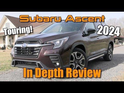 Review of the 2024 Subaru Ascent Touring: Startup, Test Drive & Detailed Analysis