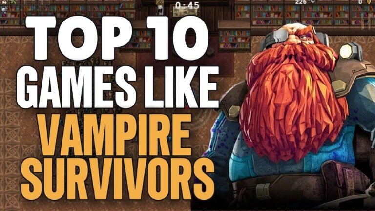 Here are 10 awesome indie games similar to Vampire Survivors that you must give a try!
