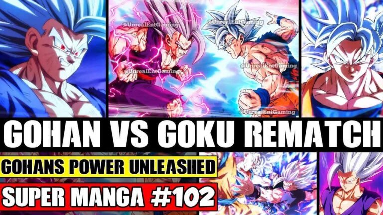 Goku’s Ultra Instinct vs Gohan’s Beast Form! A Surprising Rematch in Dragon Ball Super Manga Chapter 102 Spoilers.