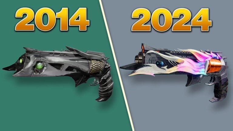 The complete evolution of Destiny’s weapons from creation to final form.