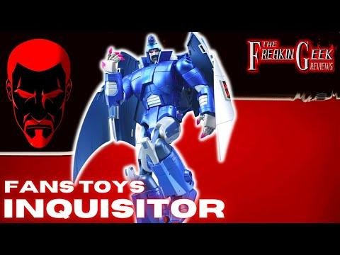 Review of Fans Toys INQUISITOR (Scourge) by EmGo, a Transformers review channel.