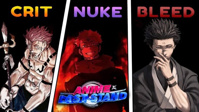 SUKUNA BUILD Guide für das ultimative Anime Last Stand