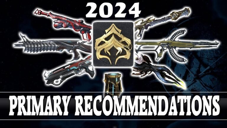 Top Primary Weapon Picks for Every Mastery Rank in Warframe (2024)