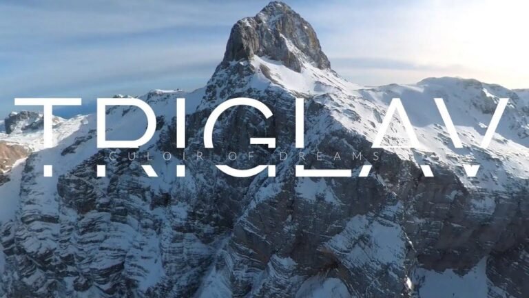 TRIGLAV NORTH FACE: Winter Ascent and Paragliding, Culoir of Dreams with English Subtitles