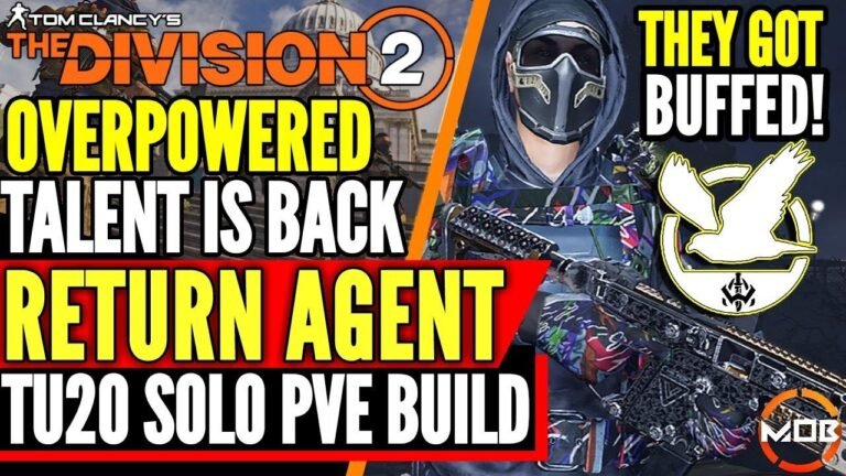 The Division 2 | *Top Solo PVE Build* | God Mode, Hunters Fury | High Damage, DPS Tank SMG Builds TU20