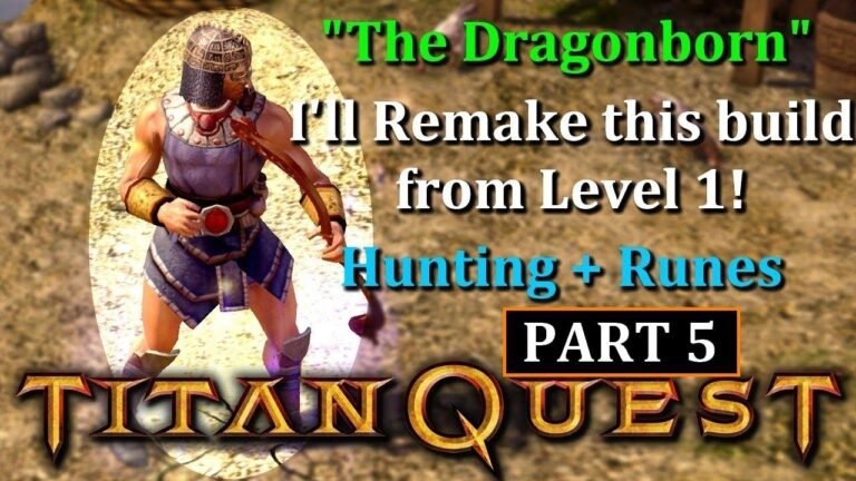 Откройте для себя азиатские приключения в игре Titan Quest: ЧАСТЬ 5. Присоединяйтесь ко мне, когда я буду подниматься с 1-го уровня как охотник на драконов!