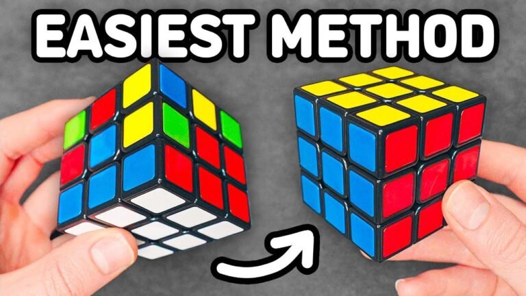 Die beste Methode zum Lösen eines Rubik's Cube im Jahr 2024