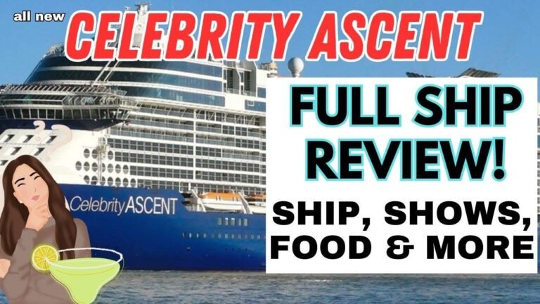 New Celebrity Ascent Cruise Ship Review!