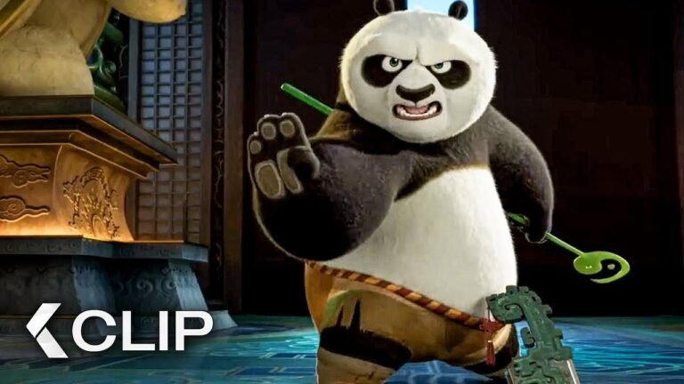 Po takes on Zhen in an epic fight scene in the anticipated Kung Fu Panda 4, set to release in 2024.