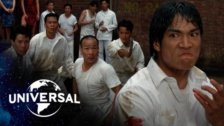 Bruce Lee’s legendary kitchen brawl scene from “Dragon: The Bruce Lee Story” is a must-see for fans. Experience the full intensity of this iconic fight sequence.