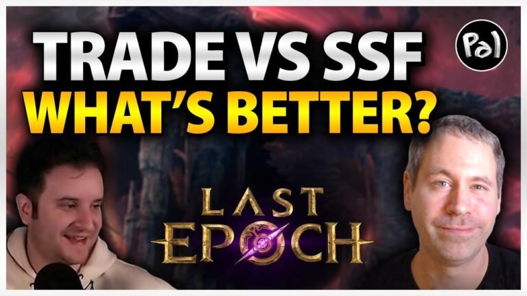 [Last Epoch] Trading or Playing Solo? Initial Thoughts featuring @McFluffinGaming