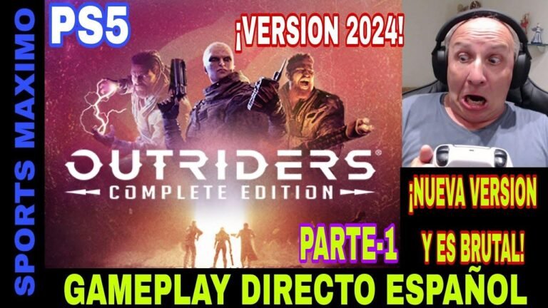 Outriders Complete Edition Teil 1: 2024 Version (PS5) Direct Gameplay auf Spanisch!
