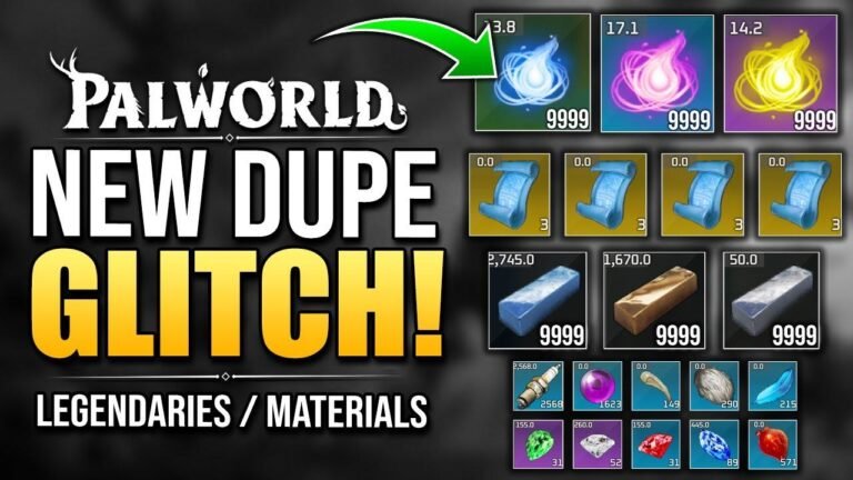 Palworld – How to Duplicate PAL SOULS, Get Easy Legendaries, Metal Ingots & More with the New Glitch