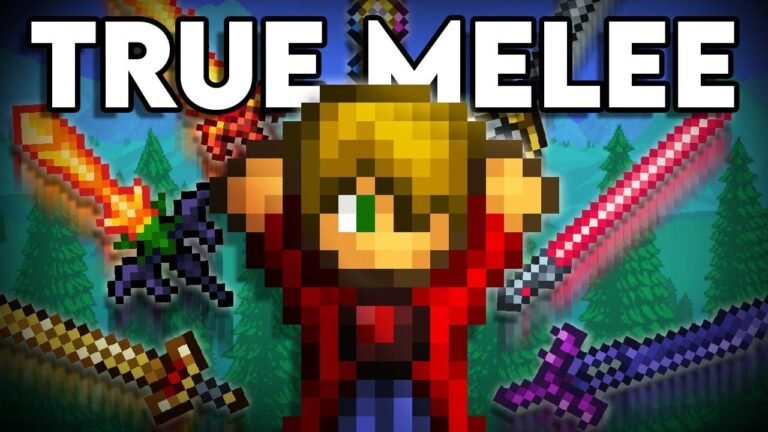 Is it possible for me to defeat Terraria using only melee weapons?