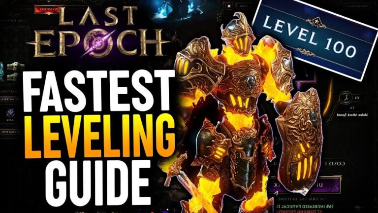Level Up Much Faster in Last Epoch! (Fastest Guide to Leveling Up)