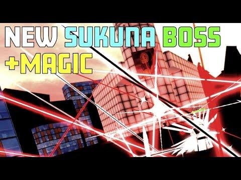 Sieh dir den neuen Sukuna-Boss und die Präsentation des magischen Artefakts Fluch an! Erforsche die umgeschriebenen Legenden.