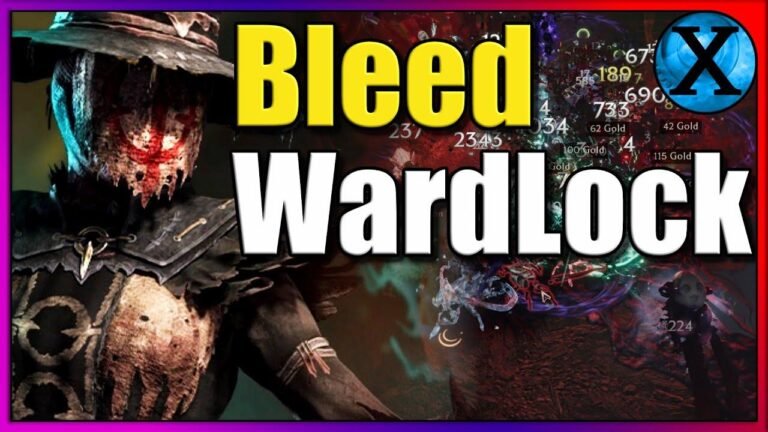 Wahnsinnige Bleed Warlock Builds in Last Epoch 1.0 mit Low Life Mechaniken